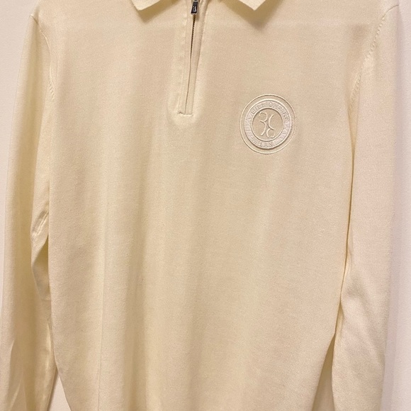 NWOT men’s long sleeve polo shirt size M - Picture 8 of 15